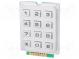 Keypad  metal  Number of keys 12  LED  metal  200mΩ  1.2N  20mA