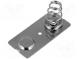 Button-like/spring contact  Mounting  screw  Size  C,R14