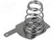 Spring contact  Mounting  soldered  Size  D,R20  Batt.no  1