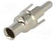 Socket  RCA  female  straight  crimped  nickel plated,tinned