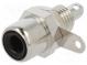 Socket  RCA  female  straight  soldering  nickel plated
