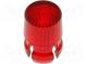 LED lens  round  red  3mm