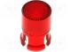 LED lens  round  red  5mm