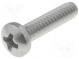 Screw  UNC4-40x12,7  Head  cheese head  Phillips  stainless steel