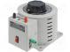 Variable autotransformer  230VAC  Uout  0÷260V  6.5A  8.9kg