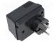 Enclosure  for power supplies  vented  X  50mm  Y  70mm  Z  47mm  ABS