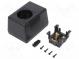 Enclosure  for power supplies  with earthing  X  65mm  Y  90mm