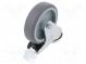 Transport wheel  Ø  100mm  W  27mm  H  134mm  torsional with lock