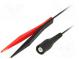 Kelvin cable  70VDC  1A  Len  1m  red and black  Kelvin Programme