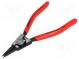 Pliers  internal circlip  Ring  internal  10÷25mm