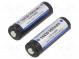 Re-battery  Li-Ion  14430,4/5AA  3.7V  950mAh  Ø14.3x45.8mm  1.8A