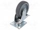 Transport wheel  Ø  100mm  W  27mm  H  134mm  torsional with lock