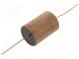 Capacitor  copper-polypropylene-paper  2uF  600VDC  ±5%  Ø76x70mm