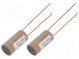 Capacitor  copper-polypropylene-paper  33nF  600VDC  ±5%  0.0035