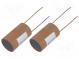 Capacitor  copper-polypropylene-paper  180nF  600VDC  ±5%  0.0035