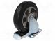 Transport wheel  Ø  200mm  W  50mm  H  235mm  torsional with lock
