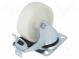 Transport wheel  Ø  100mm  W  35mm  H  128mm  torsional with lock