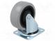 Transport wheel  Ø  100mm  W  36mm  H  128mm  torsional  150kg  POGES