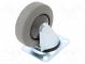 Transport wheel  Ø  100mm  W  32mm  H  128mm  torsional  150kg  WTE