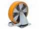 Transport wheel  Ø  200mm  W  50mm  H  238mm  torsional with lock