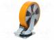 Transport wheel  Ø  200mm  W  50mm  H  240mm  torsional with lock