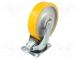 Transport wheel  Ø  200mm  W  50mm  H  240mm  torsional with lock