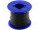 Wire  solid  OFC  30AWG  black  FEP  250V  100m