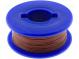 Wire  solid  OFC  30AWG  brown  FEP  250V  50m