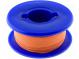 Wire  solid  OFC  30AWG  orange  FEP  250V  50m