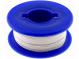 Wire  solid  OFC  30AWG  white  FEP  250V  50m