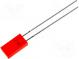 LED  rectangular  5x2.5mm  red  3.2÷12.5mcd  110°  Front  flat  20mA