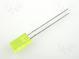 LED  rectangular  5x2.5mm  yellow  1.3÷8mcd  110°  Front  flat  20mA