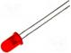 LED  5mm  red  12÷30mcd  60°  11.5mA  12÷14V  Front  convex