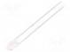 LED  3mm  green  8000÷14000mcd  30°  Front  convex  No.of term  2