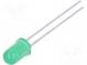 LED  5mm  green  15÷25mcd  30°  11.5÷17.5mA  5V  Front  convex