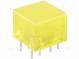 LED backlight  yellow  Lens  diffused,yellow  λd  588nm  5÷20mcd