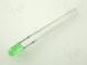 LED  3mm  green  0.7÷2mcd  60°  Front  convex  Pitch  2.54mm