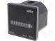 Counter  electromechanical  working time  mechanical indicator