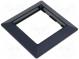 Bezel  snap-fastener  LCP  72x72mm