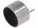 Microphone  Body dim  Ø9.7x6.5mm  1.5kΩ  0.5mA  1÷10V  100÷16000Hz