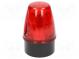 Signaller  lighting  continuous light,blinking light  red  IP65