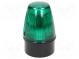 Signaller  lighting  continuous light,blinking light  green