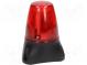 Signaller  lighting  continuous light,blinking light  red  IP65