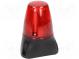Signaller  lighting  continuous light,blinking light  red  IP65