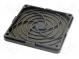 Guard  with filter  92x92mm  Mat  plastic  45ppi