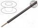 Wire  LgY  stranded  Cu  1mm2  black-brown  PVC  300/500V  100m