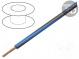 Wire  LgY  stranded  Cu  1mm2  blue-brown  PVC  300/500V  100m
