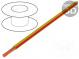 Wire  LgY  stranded  Cu  1mm2  yellow-red  PVC  300/500V  100m