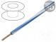 Wire  LgY  stranded  Cu  2.5mm2  blue-white  PVC  300/500V  50m