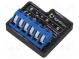 RGB controller  IP00  12÷24VDC  in housing,in mounting box  20m